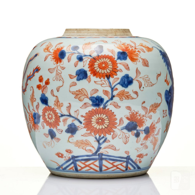 An Imari jar, - 图2